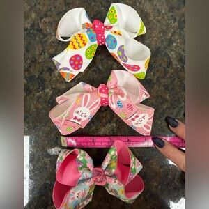 Colorful Easter 5 inch Hair Bows
